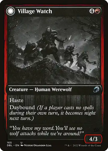 Village Watch - dbl Spoiler