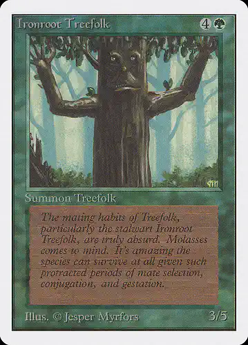 Ironroot Treefolk - 2ed Spoiler