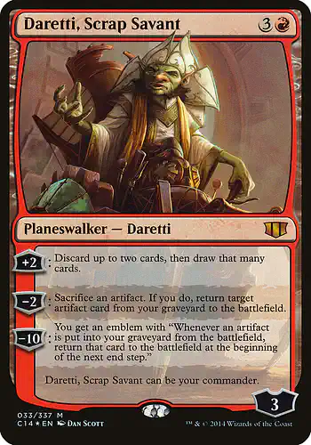 Daretti, Scrap Savant - c14 Spoiler