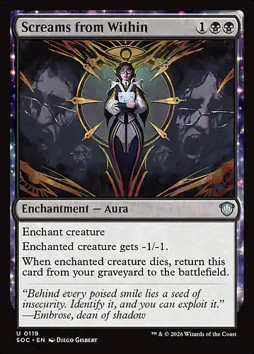 Screams from Within - soc Spoiler