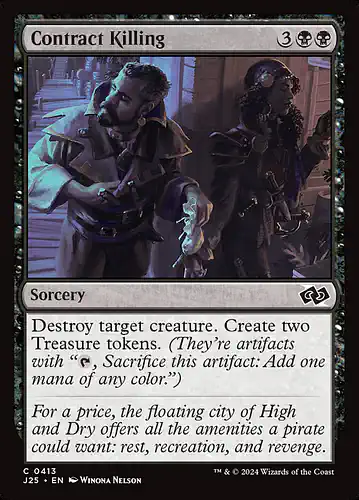 Contract Killing - j25 Spoiler