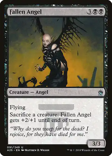 Fallen Angel - a25 Spoiler