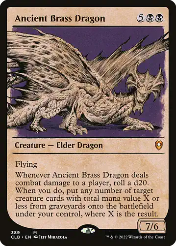 Ancient Brass Dragon - clb Spoiler