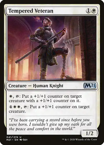 Tempered Veteran - m21 Spoiler