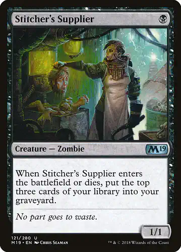Stitcher's Supplier - m19 Spoiler