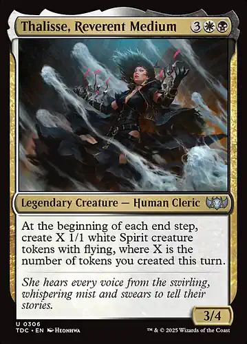 Thalisse, Reverent Medium - tdc Spoiler