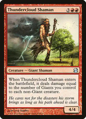 Thundercloud Shaman - mma Spoiler