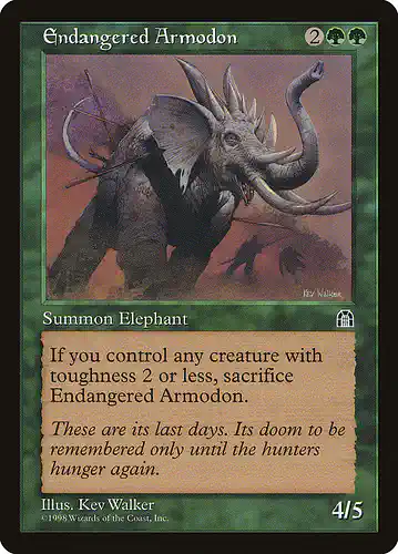 Endangered Armodon - sth Spoiler