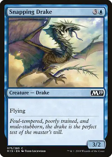 Snapping Drake - m19 Spoiler