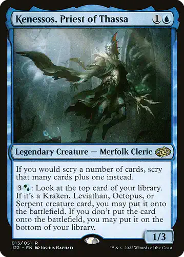 Kenessos, Priest of Thassa - j22 Spoiler
