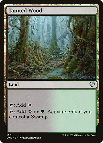 Tainted Wood - onc Spoiler