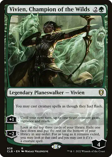 Vivien, Champion of the Wilds - clb Spoiler