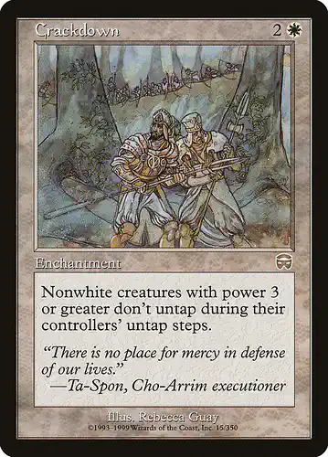 Crackdown - mmq Spoiler