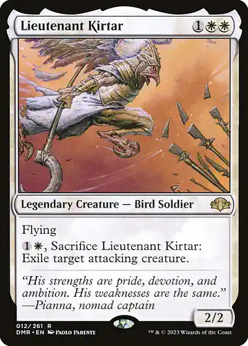 Lieutenant Kirtar - dmr Spoiler
