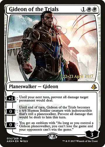 Gideon of the Trials - akh Spoiler