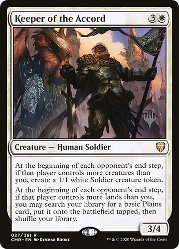 Keeper of the Accord - cmr Spoiler