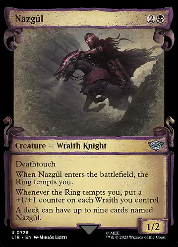 Nazgûl - ltr Spoiler