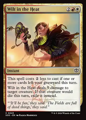 Wilt in the Heat - sos Spoiler