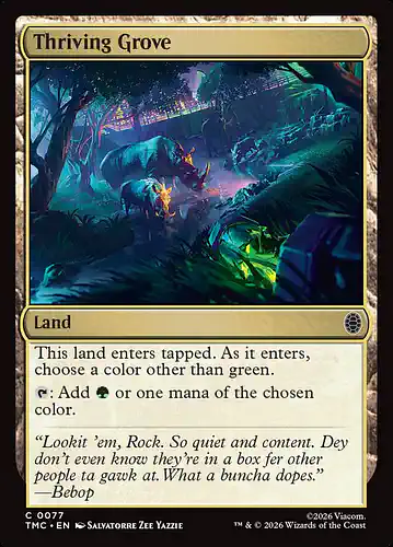 Thriving Grove - tmc Spoiler