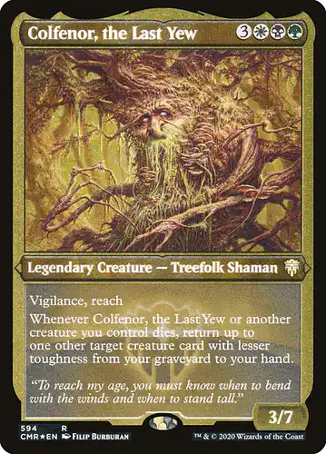 Colfenor, the Last Yew - cmr Spoiler