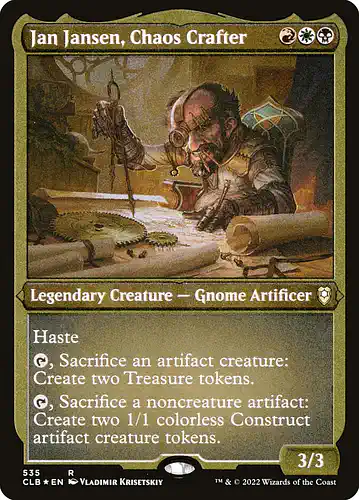 Jan Jansen, Chaos Crafter - clb Spoiler