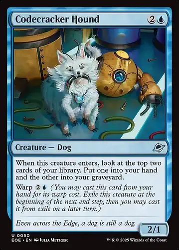 Codecracker Hound - eoe Spoiler