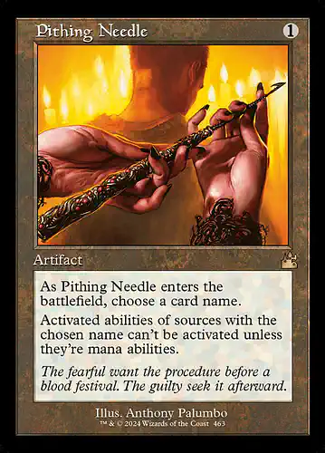 Pithing Needle - rvr Spoiler