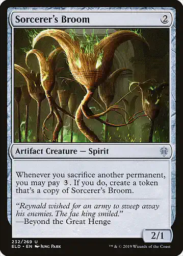 Sorcerer's Broom - eld Spoiler