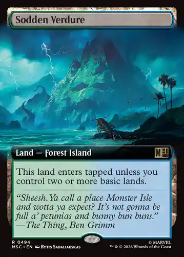 Sodden Verdure - msc Spoiler