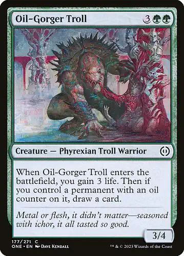 Oil-Gorger Troll - one Spoiler