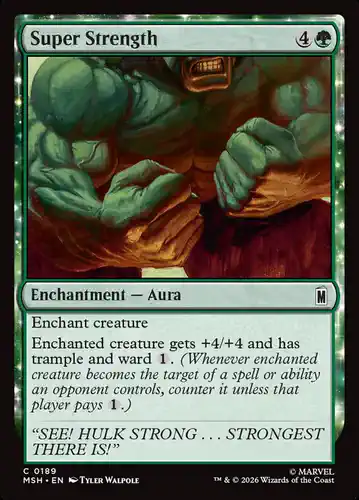 Super Strength - msh Spoiler