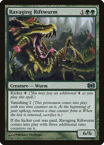 Ravaging Riftwurm - fut Spoiler