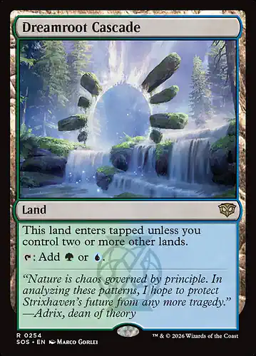 Dreamroot Cascade - sos Spoiler