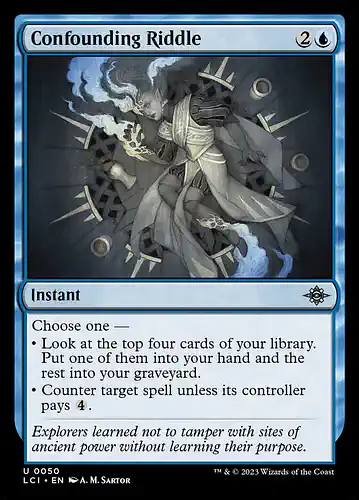 Confounding Riddle - lci Spoiler