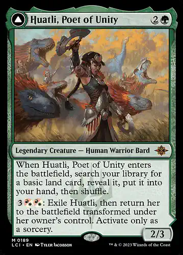 Huatli, Poet of Unity - lci Spoiler