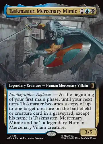 Taskmaster, Mercenary Mimic - msh Spoiler