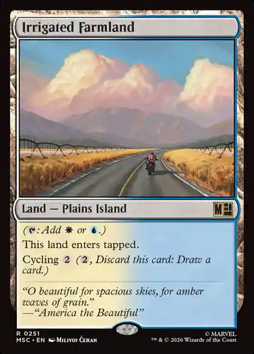 Irrigated Farmland - msc Spoiler