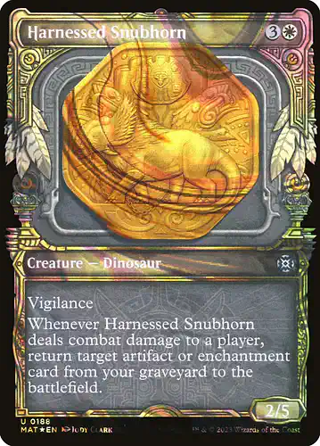 Harnessed Snubhorn - mat Spoiler