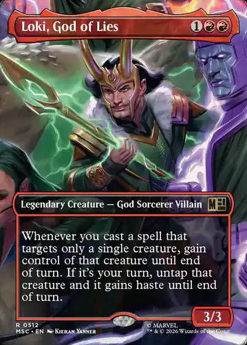 Loki, God of Lies - msc Spoiler