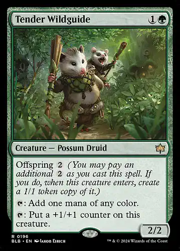 Tender Wildguide - blb Spoiler