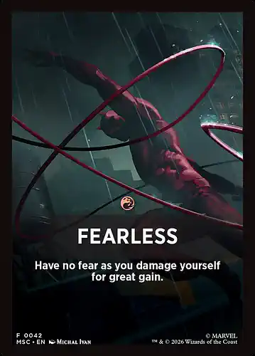 Fearless - msc Spoiler