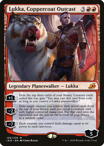 Lukka, Coppercoat Outcast - iko Spoiler