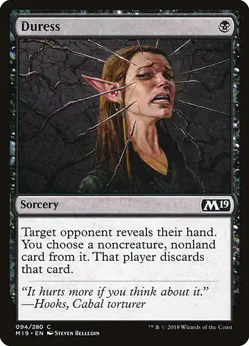 Duress - m19 Spoiler