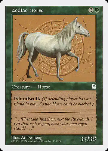 Zodiac Horse - ptk Spoiler