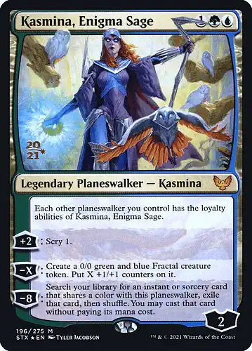 Kasmina, Enigma Sage - stx Spoiler