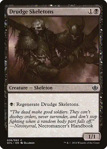Drudge Skeletons - gvl Spoiler