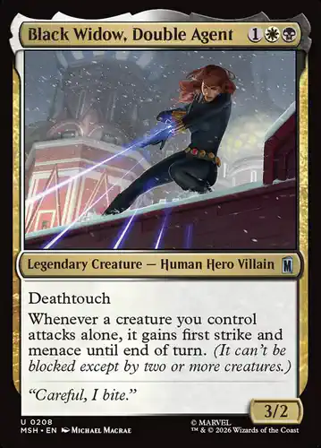 Black Widow, Double Agent - msh Spoiler