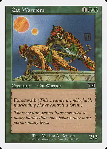 Cat Warriors - 6ed Spoiler
