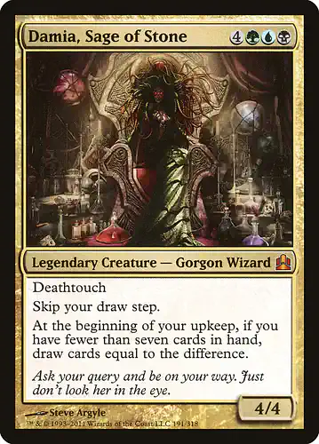 Damia, Sage of Stone - cmd Spoiler