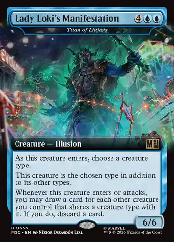 Titan of Littjara - msc Spoiler